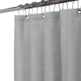 Water Resistant Jacquard Weave Shower Curtain