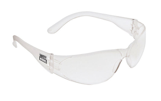 Safety Works Checklite Safety Glasses Clear Lens Clear Frame 1 pc