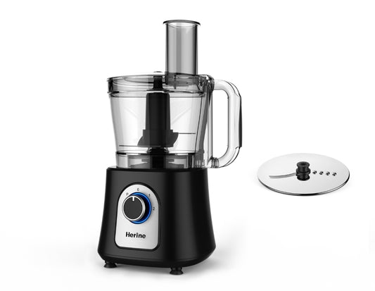 Courant 12 Cup Food Processor W/ Kugel Blade Black