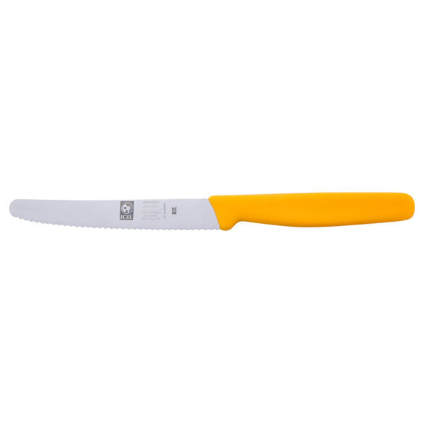 Icel 4" Serrated And Circle Edge Paring Knife