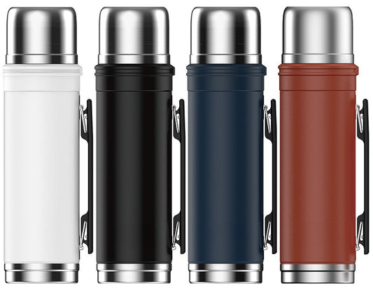 1000m 18/10 Double Wall Flask, Assorted Colors, 1 Pc