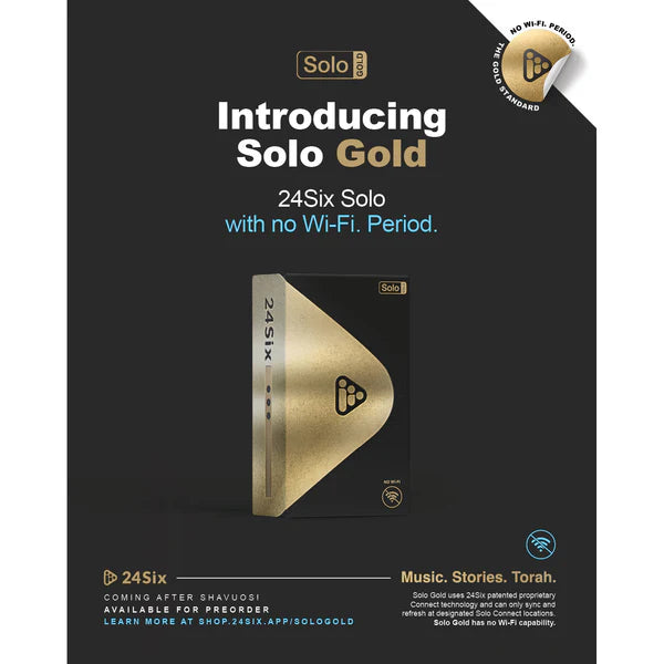 24Six Solo Gold Mp3 Player No Wi-Fi 4