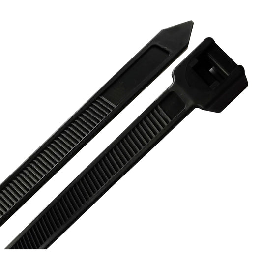 Steel Grip 36 in. L Black Cable Tie 10 PK.