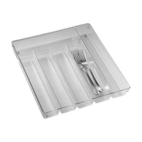 Big Clear Cutlery Tray