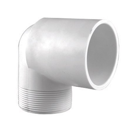 ELBOW 90 PVC40 1/2"SXMPT