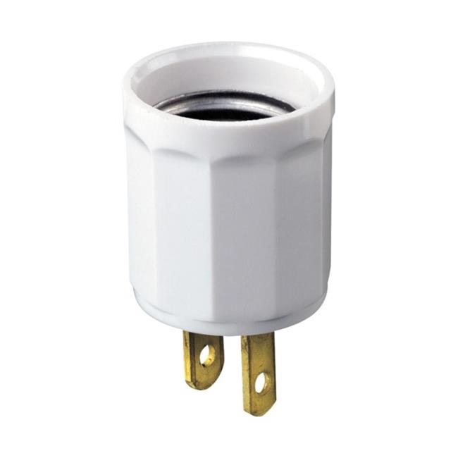 LAMPHOLDER ADAPTER WHITE