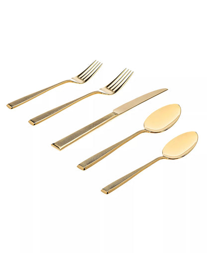 Godinger, Ingot Gold, 20 Piece Set, 18/10 Stainless Steel