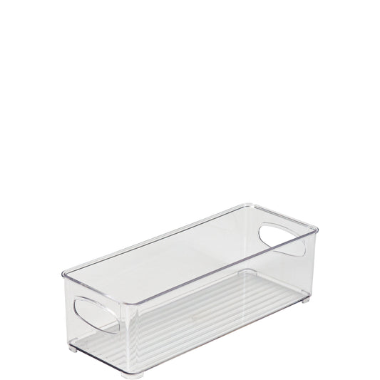 Lucite Storage Bin 10"x4"x3"