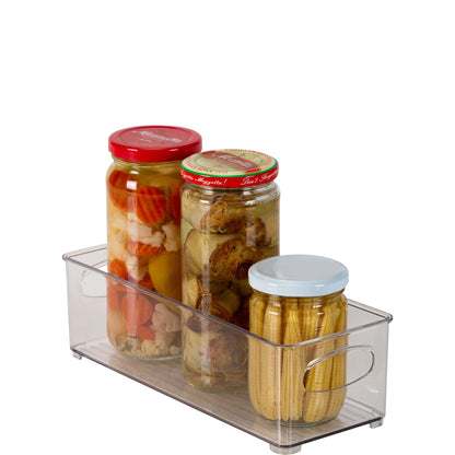 Lucite Storage Bin 10"x4"x3"