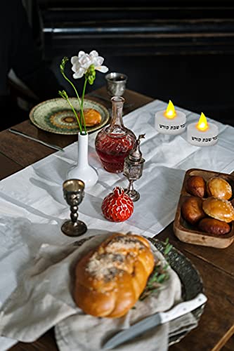 2 PK LED Shabbos tealights w/ timer 5