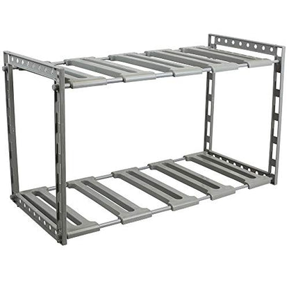 2 Tier Adjustable Under Sink Organizer 2