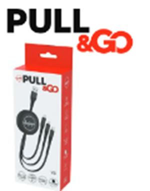 3-in-1 Pull & Go Cable