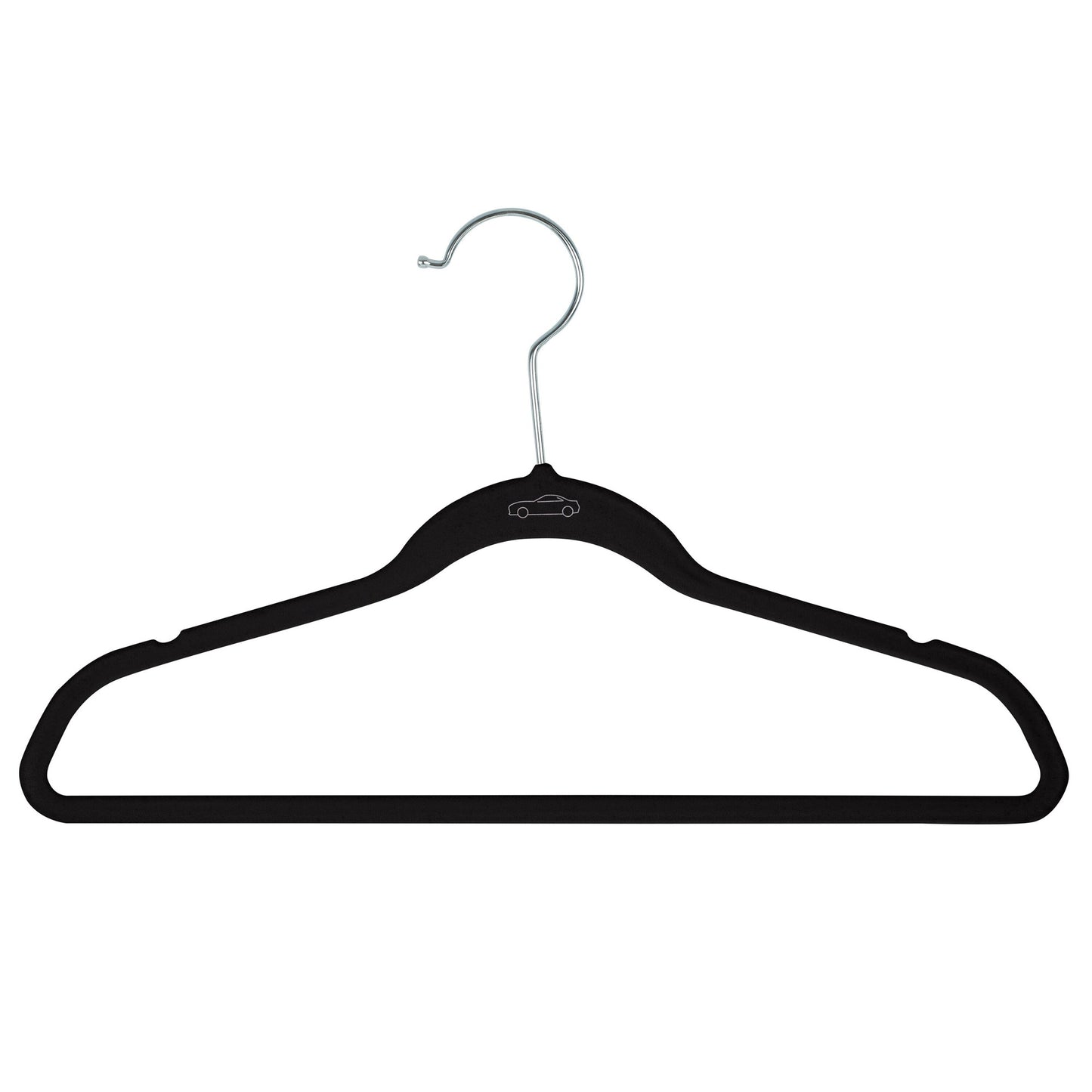 25 Pack Kids Black Velvet Hanger