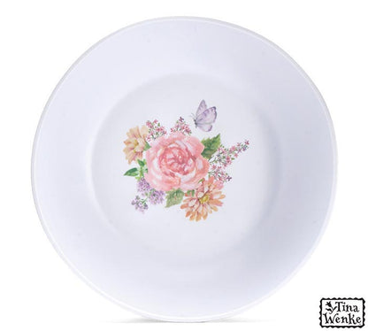 BOWL MELAMINE WILDFLOWER MATTE FINISH