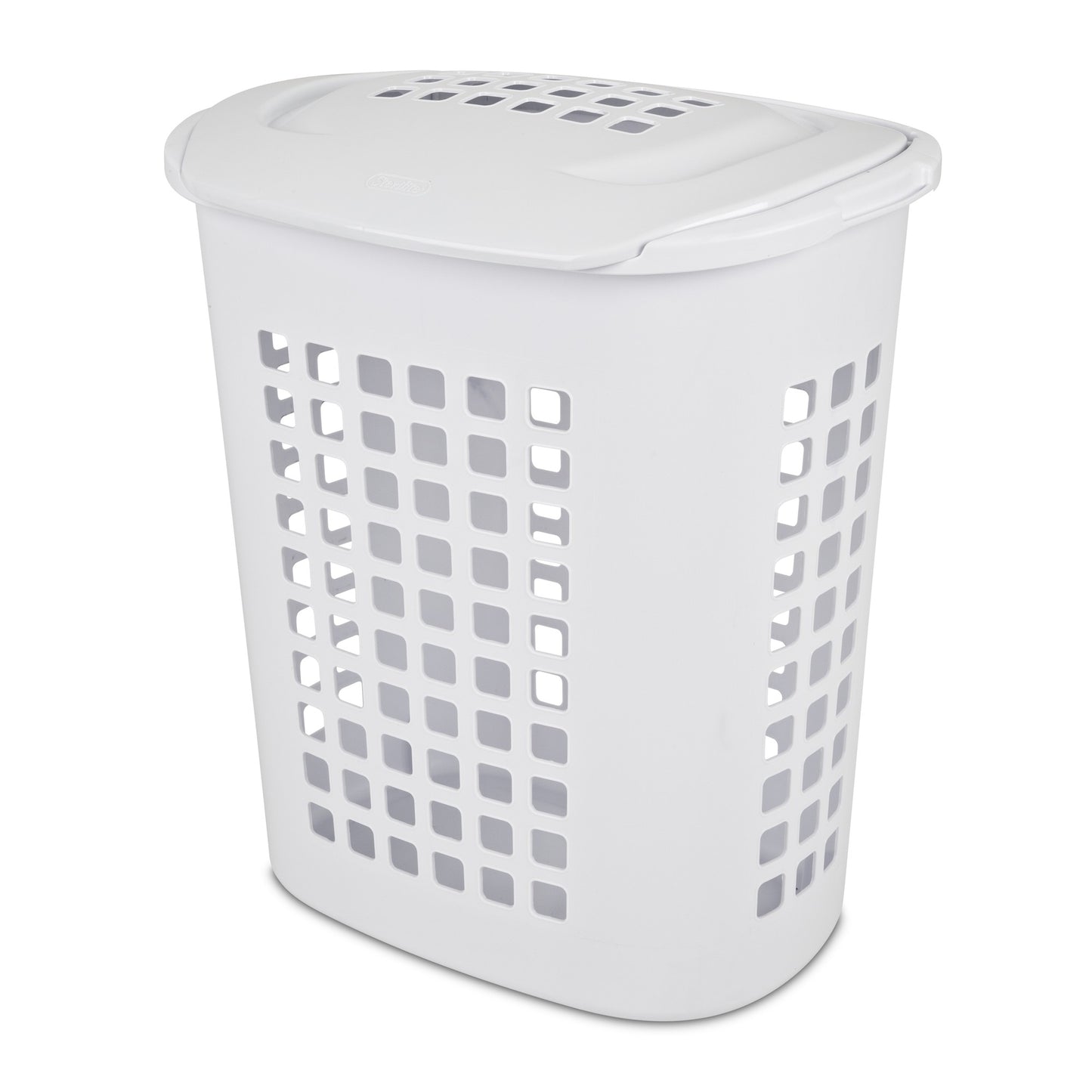 HAMPER-2.3 BUSHEL-RECT -WHITE-