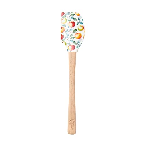 Tovolo Wood Silicone Spatula Apple Orchard