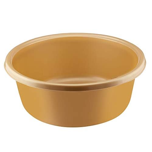 Wash Basin Plastic (Gold, Medium)