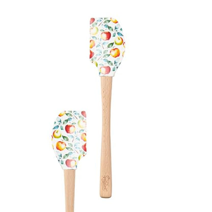 Tovolo Wood Silicone Spatula Apple Orchard