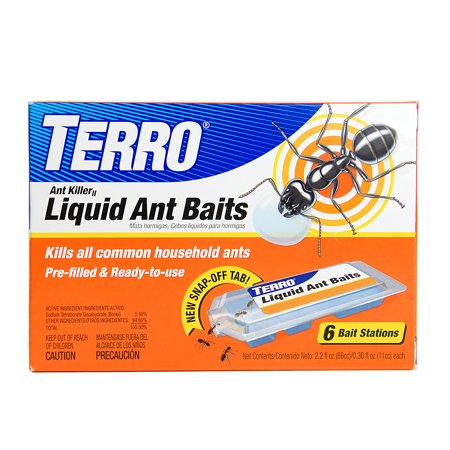 TERRO-LIQUID ANT BAITS-.36oz-6