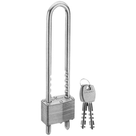 1-3/4" LAMINATED PADLOCK - ADJUSTABLE SHACKLE - CA