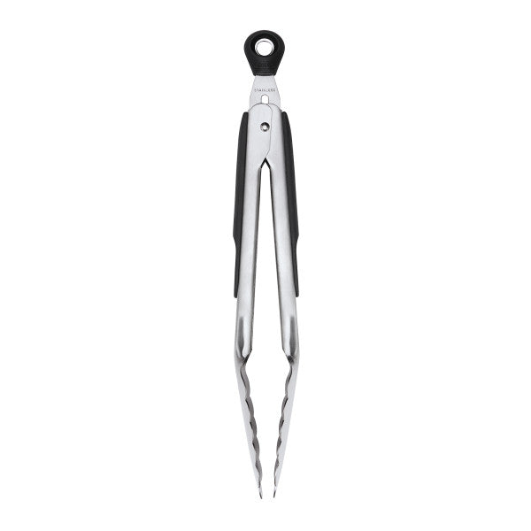 TONGS 9" STAINLESS STEEL