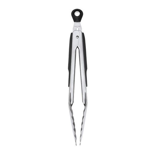 TONGS 9" STAINLESS STEEL