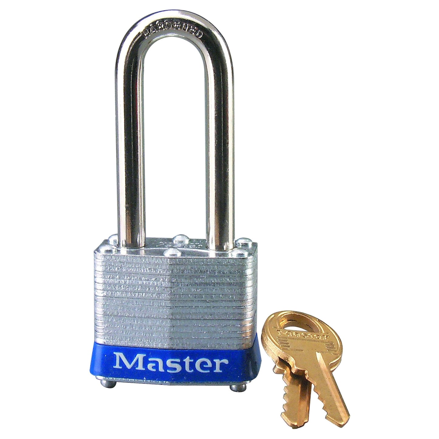 2" LONG SHACKLE PADLOCK CARDED 3DLH