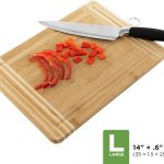 BAMBOO CUTTING BOARD 8 x 12