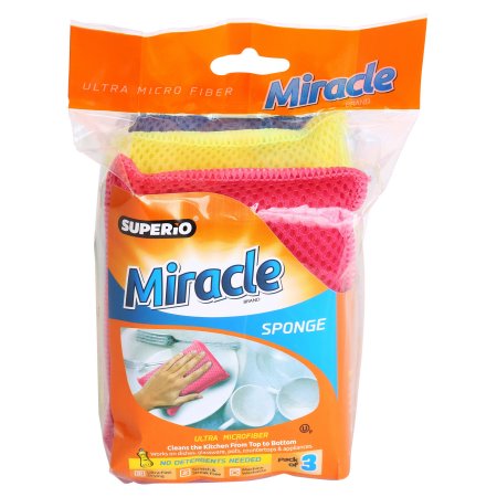 3Pc Miracle Sponge 1