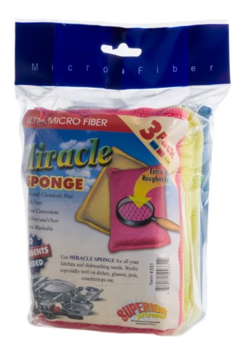 3Pc Miracle Sponge 3