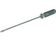 3/16" X 10" LONG SHAFT SLOTTED SCREWDRIVER CHROME