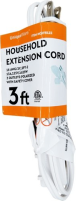 3 Ft. Ext Cord 16-2