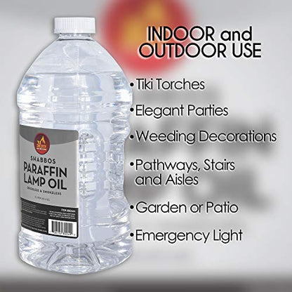 3 liter shabbos paraffin lamp oil 4