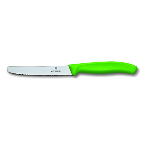 Victorinox Knife (Green, 4", Steak Knife)