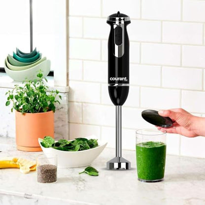 Courant Stainless Steel Hand Blender 350 Watts Black