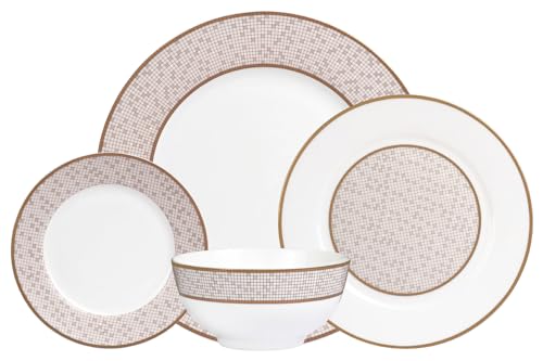 Mossaic Bone China 16 Pc