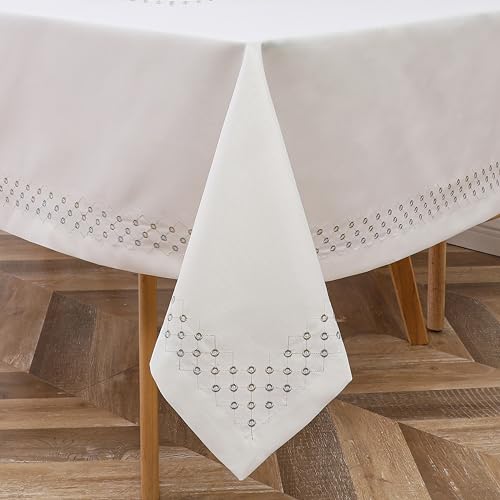 Majestic Tablecloth, with Silver / Gold Trim