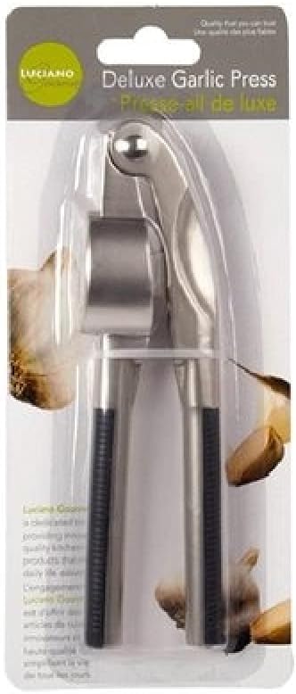 Luciano Gourmet - Deluxe SS Garlic Press / Mincer