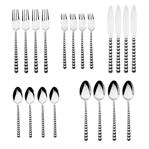 Ricci Roundure Mirror 18/10 Flatware 20 Piece Set