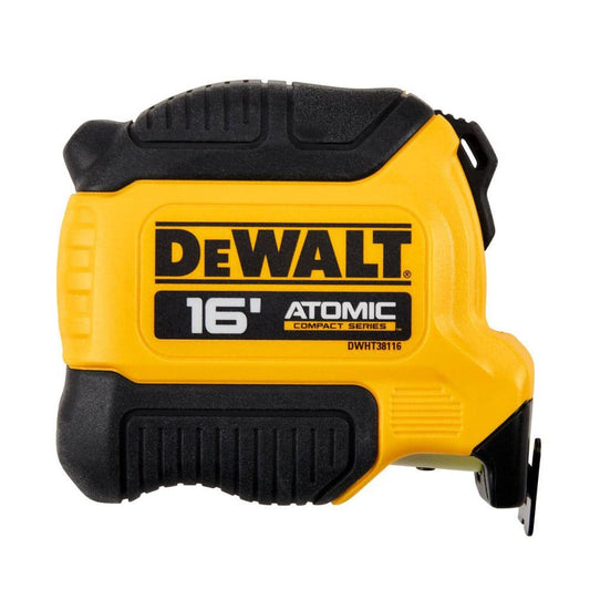 Dewalt Atomic 16' Tape Mesure Fractional Markings