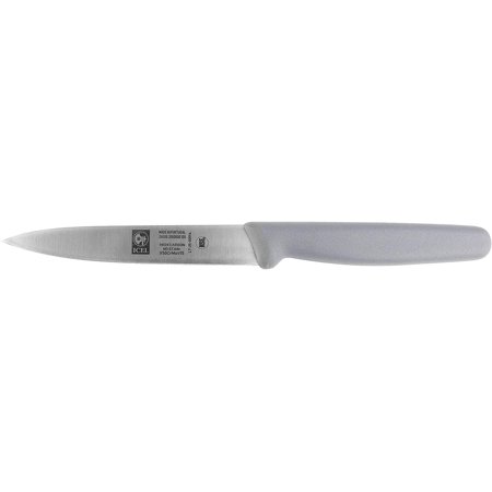 Icel Paring Knife (Grey, 4", Pointy straight)