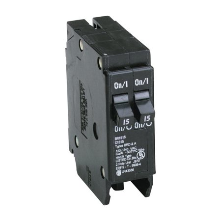 BKR BR 2-1P 15/15A 1"