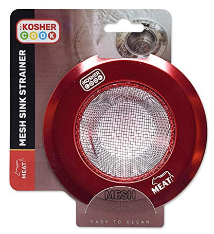 Sink Strainer - Meat / Red