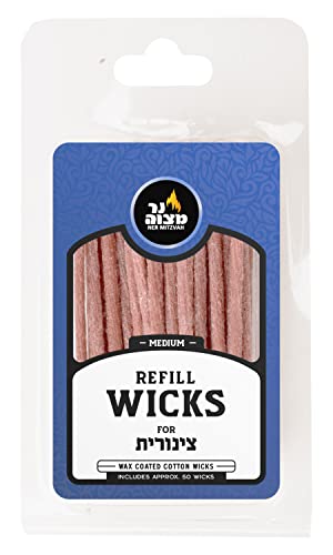 50Pk. Refill Wicks Medium