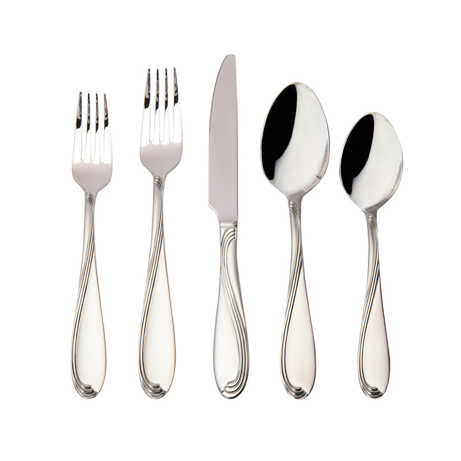Godinger Gatherings, Sandblast, 20 Piece Set, 18/0 Stainless Steel