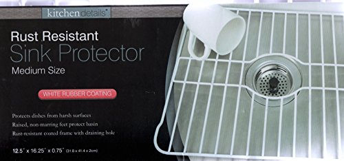 SINK RACK-WHITE-16"-