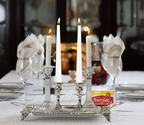 4PK. European Seder Candles 8-Hour 4