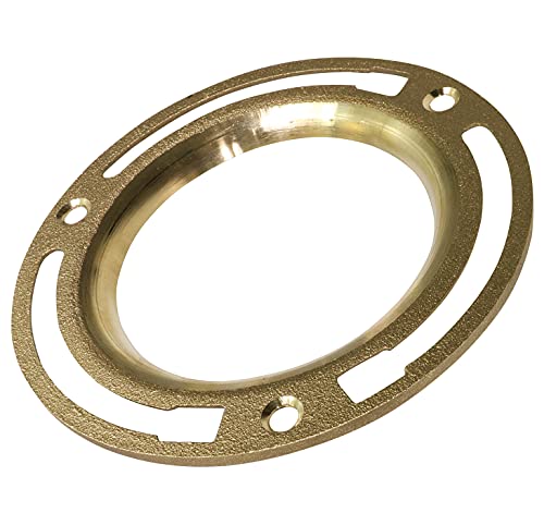 4" Brass Closet Flange 1