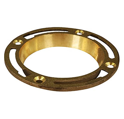 4" Brass Deep Flange 1