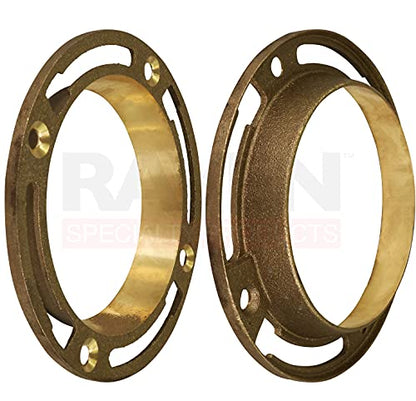 4" Brass Deep Flange 2